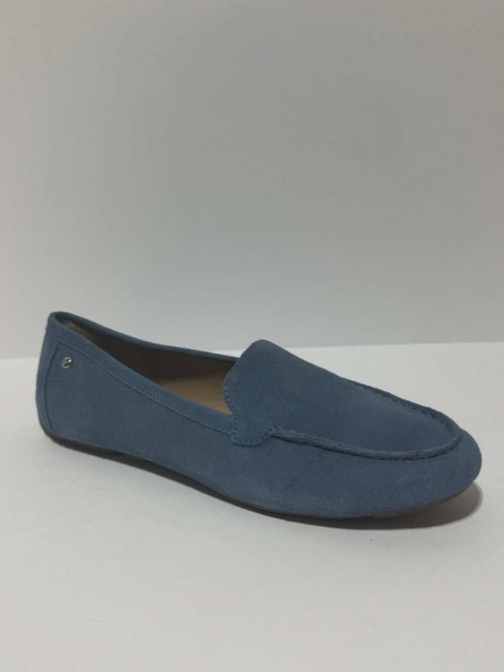 Hush Puppies Womens Ozzie Flats Blue Size 8.5 M